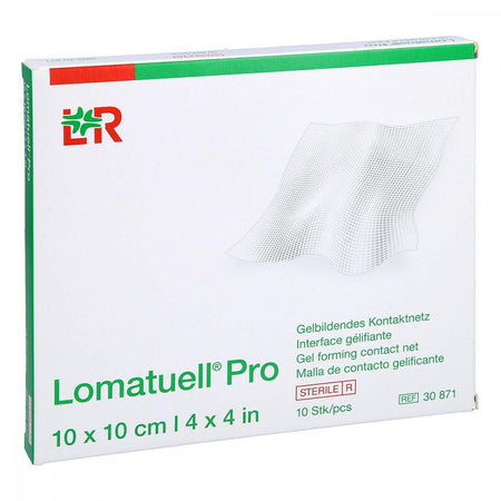 Lomatuell Pro 10x10 cm stérile (10 pièces)