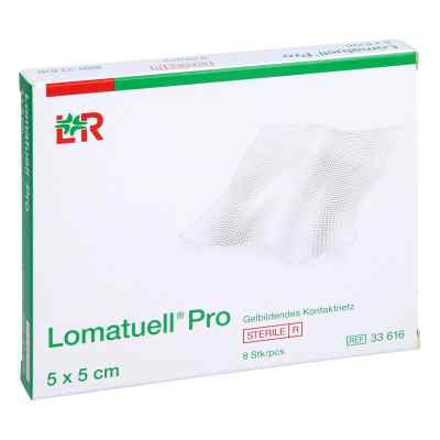 Lomatuell Pro 5x5 cm steril (8 Stück)