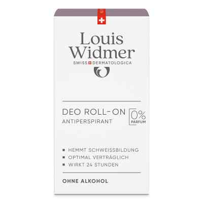 Louis Widmer Déo roll-on anti-transpirant non parfumé (50 ml)