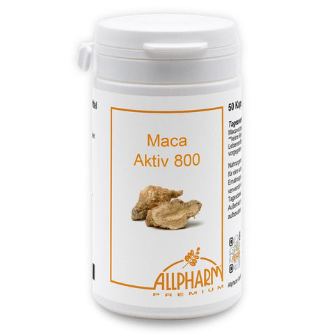 ALLPHARM Vertriebs GmbH Maca Aktiv 800 capsules (50 pieces)
