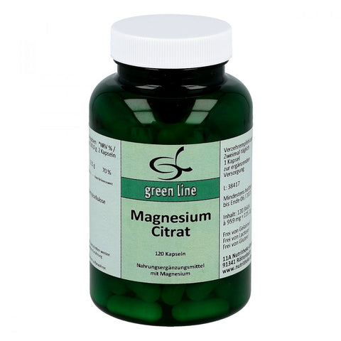 11 A Nutritheke GmbH Magnesiumcitrat-Kapseln (120 Kapseln)