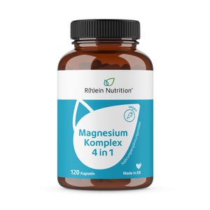 R(h)ein Nutrition Magnésium Complexe 4 en 1 haute dose vegan (120 gélules)
