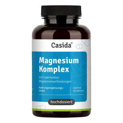 Casida Magnesium-Komplex - Premium: aus 5 hochwertigen Verbindungen - vegan, hochdosiert (120 Kapseln)