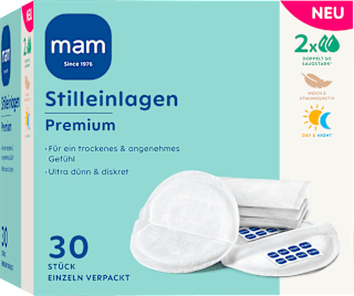 MAM coussinets d'allaitement Premium (30 pièces)
