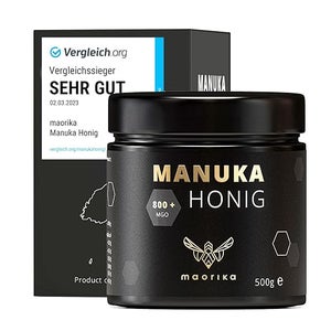 maorika Manuka miel MGO 800+ (500 g)