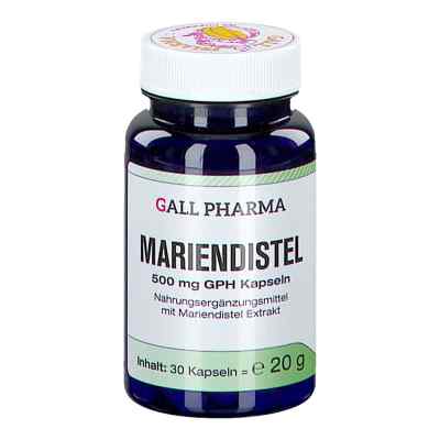 Gall Pharma Mariendistel 500 mg Kapseln (30 Stück)