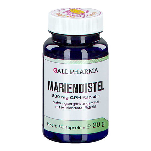 Gall Pharma Mariendistel 500 mg Kapseln (30 Stück)