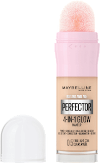 Maybelline New York Fond de teint Instant Perfector Glow 4in1, 0.5 Fair-Light Cool, 20 ml