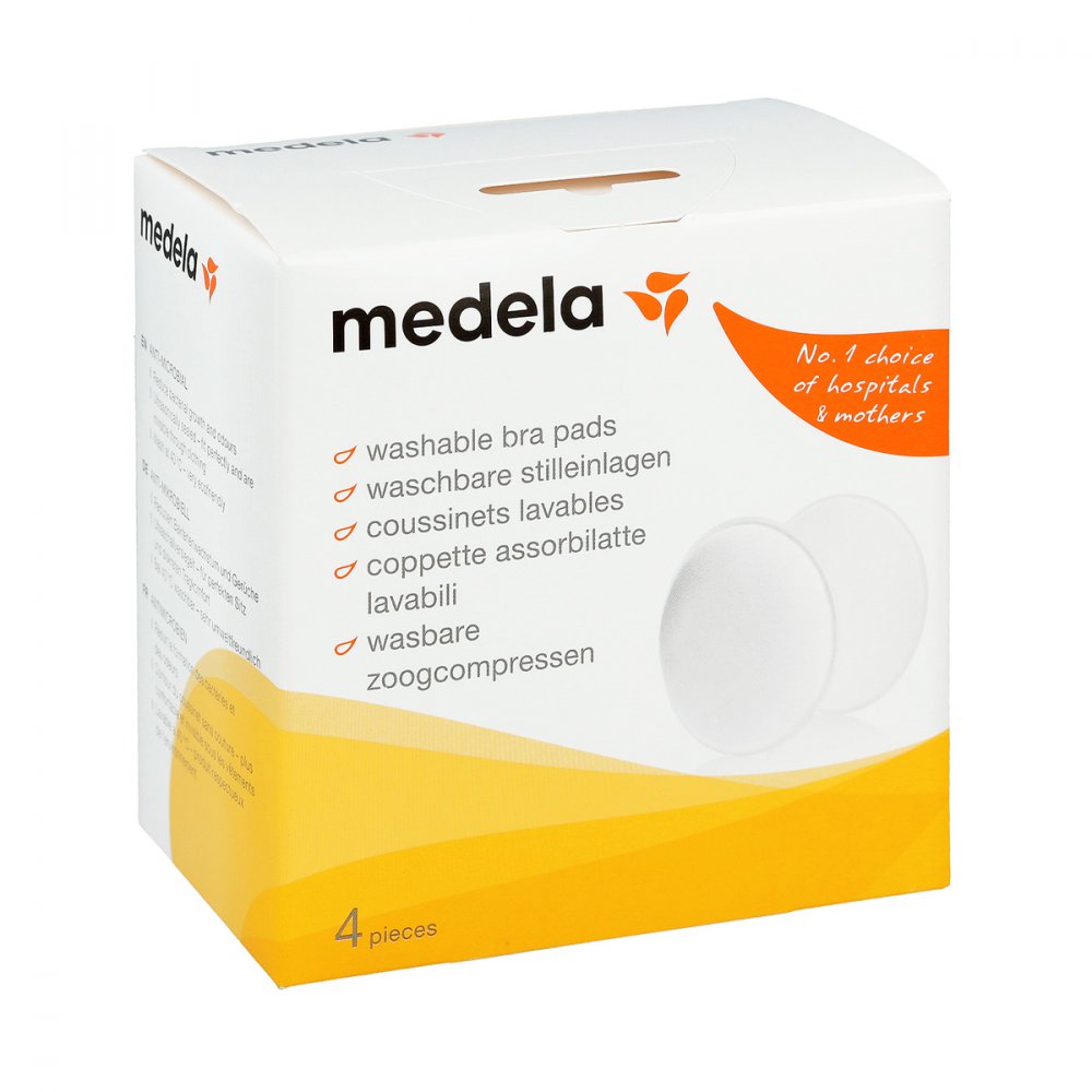 Medela coussinets d'allaitement lavables (4 pièces)