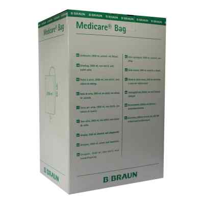 B. Braun Medicare Bag 2000 ml non stérile avec tube de 90 cm et drain (10 pièces)