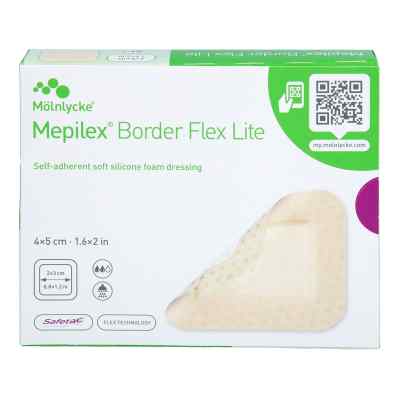 Mepilex Border Flex Lite pansement en mousse (4x5 cm, 10 pièces)