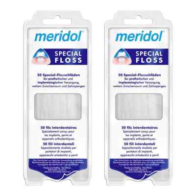 Meridol Special Floss fil dentaire (2x 50 pièces)