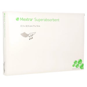 Mextra Superabsorbent pansement 22,5 x 32,5 cm (10 pièces)