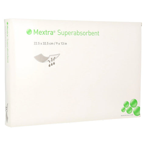 Mextra Superabsorber-Wundauflage 22,5 x 32,5 cm (10 Stück)
