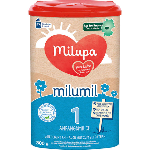 Milumil lait 1er âge dès la naissance (800 g)