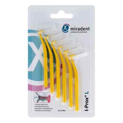 Miradent brosse interdentaire I-prox L 0,5 mm jaune (6 pièces)
