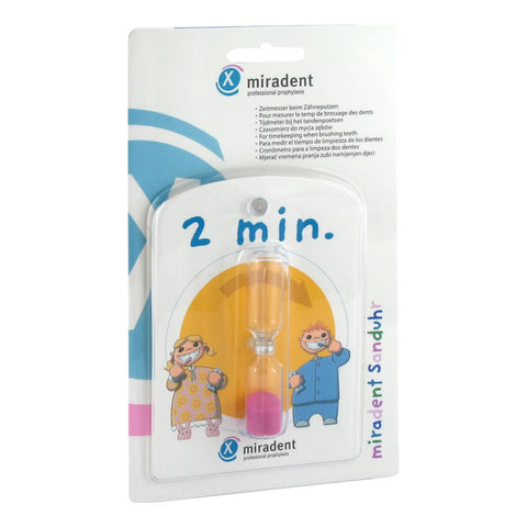 Miradent Sanduhr für Kinder zum Zähneputzen (1 Stück)