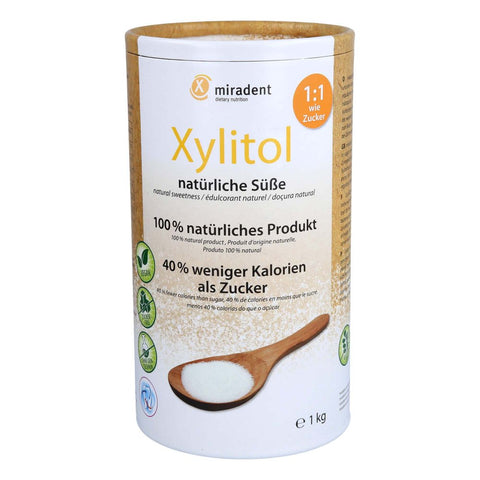 Miradent Xylitol substitut de sucre poudre (1000 g)