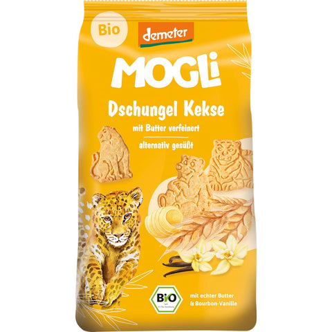 MOGLi biscuits enfants jungle au beurre dès 3 ans (125 g)