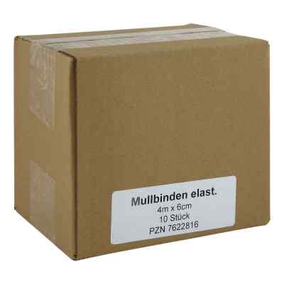Medi Kauf Braun GmbH & Co. KG Bandes de gaze élastiques 6 cm x 4 m (10 pièces)