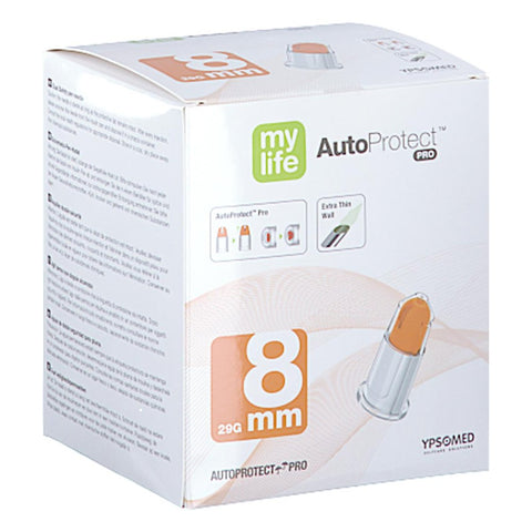 Mylife Autoprotect Pro Sicherheits-Pen-Nadeln 8 mm 29 G (100 Stück)