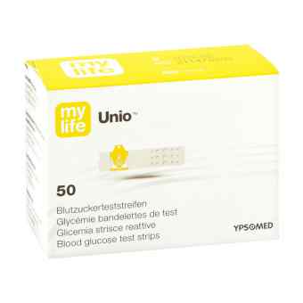 Mylife Unio bandelettes de test de glycémie (50 pièces)