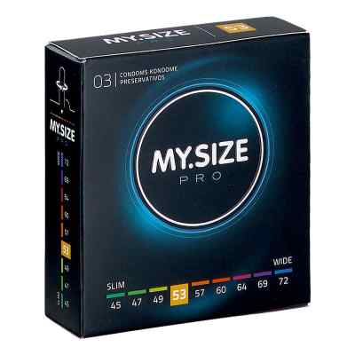 My.size Pro préservatifs 53 (3 pièces)