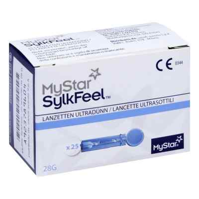 Mystar Sylkfeel lancettes 28 G (25 pièces)