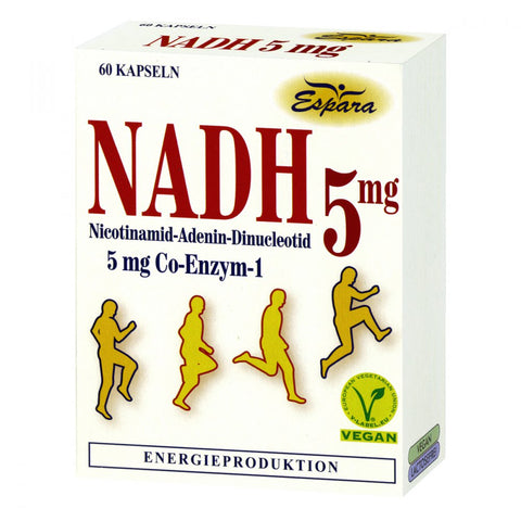 Espara NADH 5 mg gélules (60 pièces)