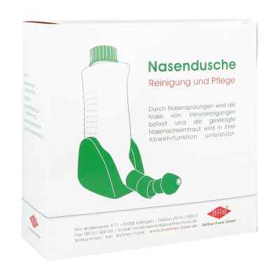 Büttner-Frank douche nasale plastique + 4 sachets de sel (1 pièce)