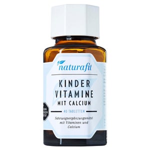 naturafit® Children's Vitamins with Calcium (40 pieces)