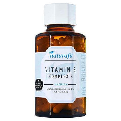 Naturafit Vitamin-B-Komplex F Kapseln (180 Stück)