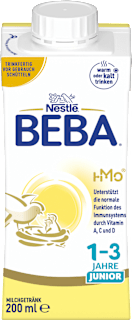 Nestlé BEBA Boisson lactée prête à boire, junior, dès 1 an (200 ml)