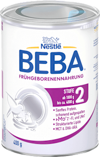 Nestlé BEBA Alimentation spéciale prématurés 2 dès la naissance (400 g)