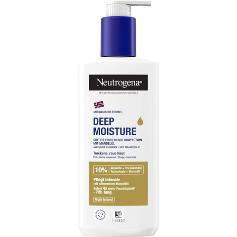 Neutrogena Deep Moisture Body Lotion with almond oil (250 ml)