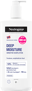 Neutrogena Lait corporel Deep Moisture Sensitiv (400 ml)