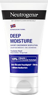 Neutrogena Lotion pour le corps Deep Moisture, peau sèche, format voyage (75 ml)