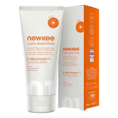 Newkee crème solaire SPF 50+ résistante à l'eau (100 ml)