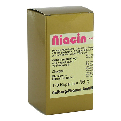 FBK-Pharma Niacin Kapseln (120 Stück)