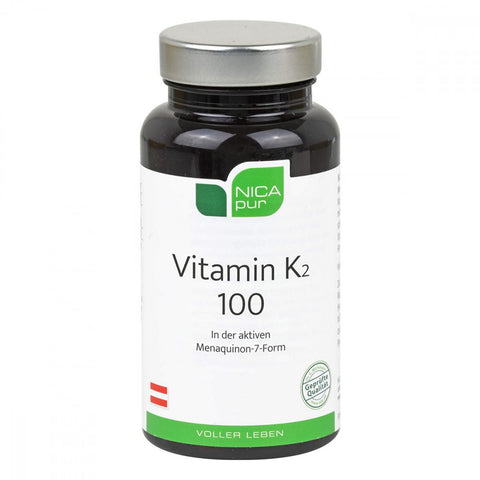 Nicapur Vitamin K2 100 Kapseln (60 Stück)