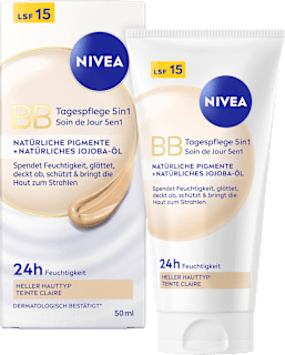 NIVEA BB Cream Essentials 5-in-1 für helle Haut, LSF 15, 50 ml
