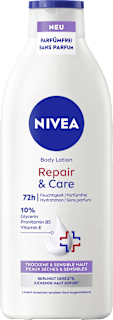 NIVEA Lotion pour le corps Repair&Care sans parfum (400 ml)