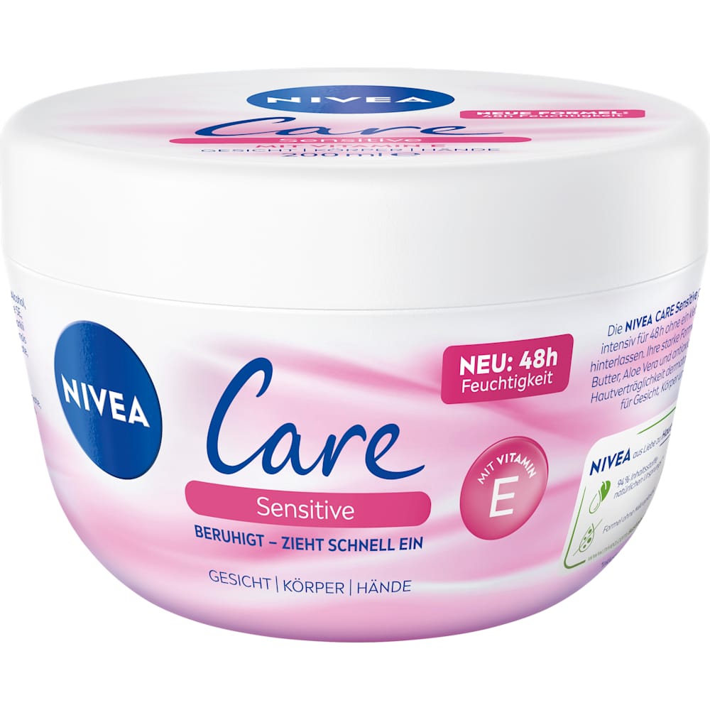 NIVEA Care crème Sensitive (200 ml)