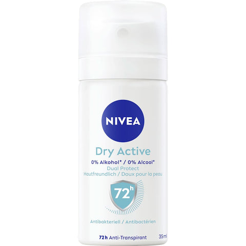 NIVEA Dry Active Deodorant-Spray Reisegröße (35 ml)