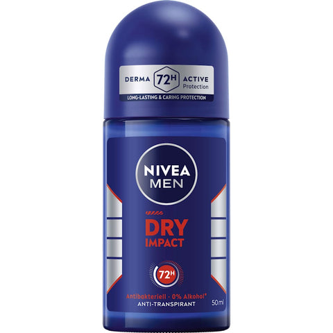 NIVEA MEN Dry Impact Antitranspirant Deo Roll-on (50 ml)