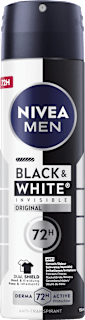 NIVEA MEN Anti-Transpirant Deo-Spray Black & White Invisible Epic Night (150 ml)