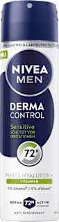 NIVEA MEN Antitranspirant Deospray Derma Control Sensitive (150 ml)