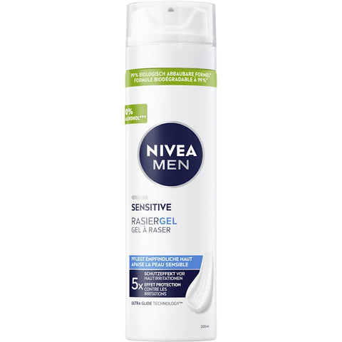 NIVEA MEN Sensitive Shaving Gel (200 ml)