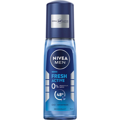 NIVEA MEN Fresh Active Zerstäuber (75 ml)