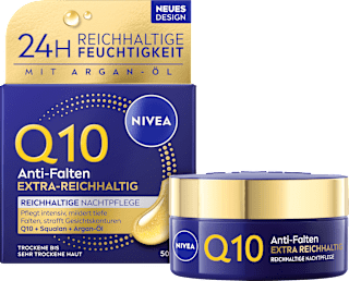 NIVEA Q10 Anti-Falten extra reichhaltige Nachtpflege (50 ml)